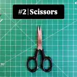 Scissors for collage